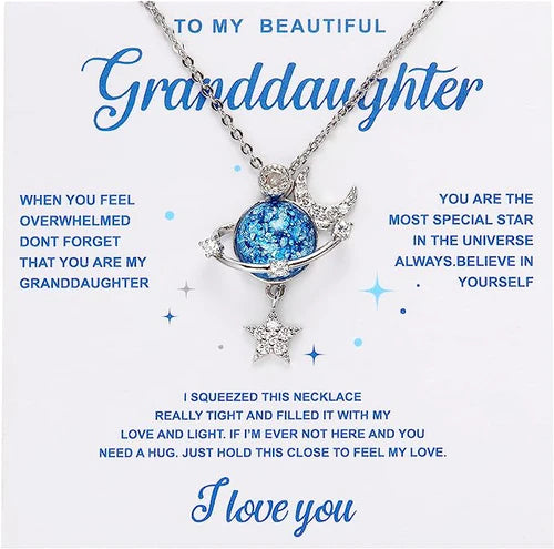 Daughter & Granddaughter | Special Star | 925 Silver Necklace