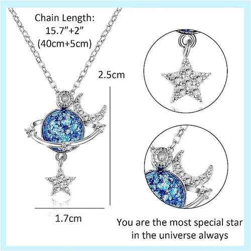 Daughter & Granddaughter | Special Star | 925 Silver Necklace