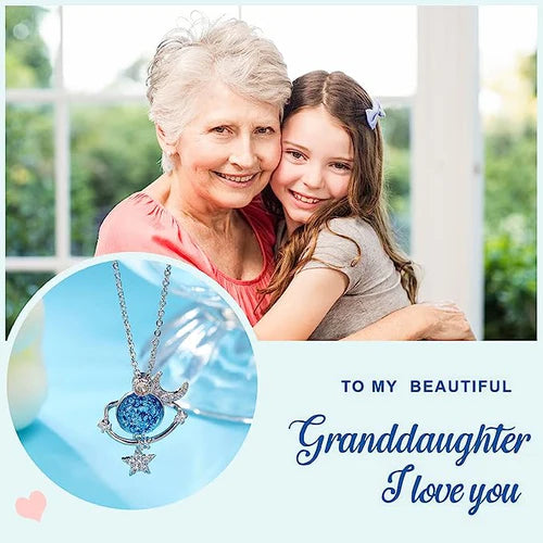 Daughter & Granddaughter | Special Star | 925 Silver Necklace