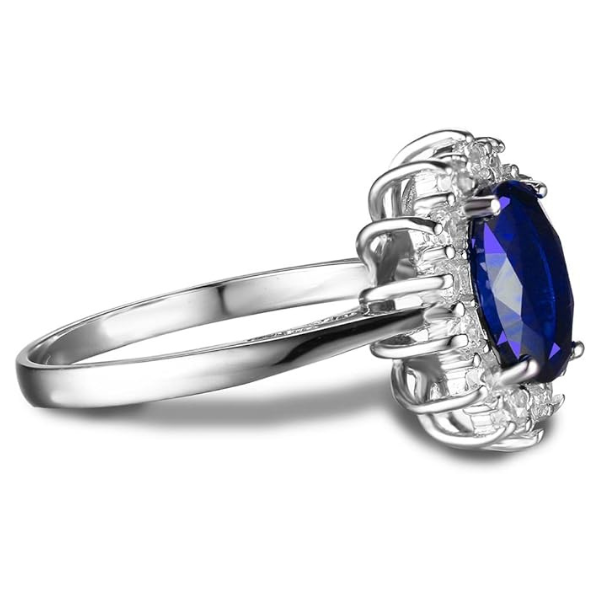 Princess Diana’s Sapphire Ring | Solid S925 Sterling Silver